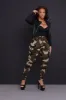 Pull Rank High Rise Skinny Jeans - Olive Camouflage sold by Swankaposh