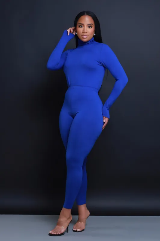 Record Timing Legging Set - Bright Blue sold by Swankaposh