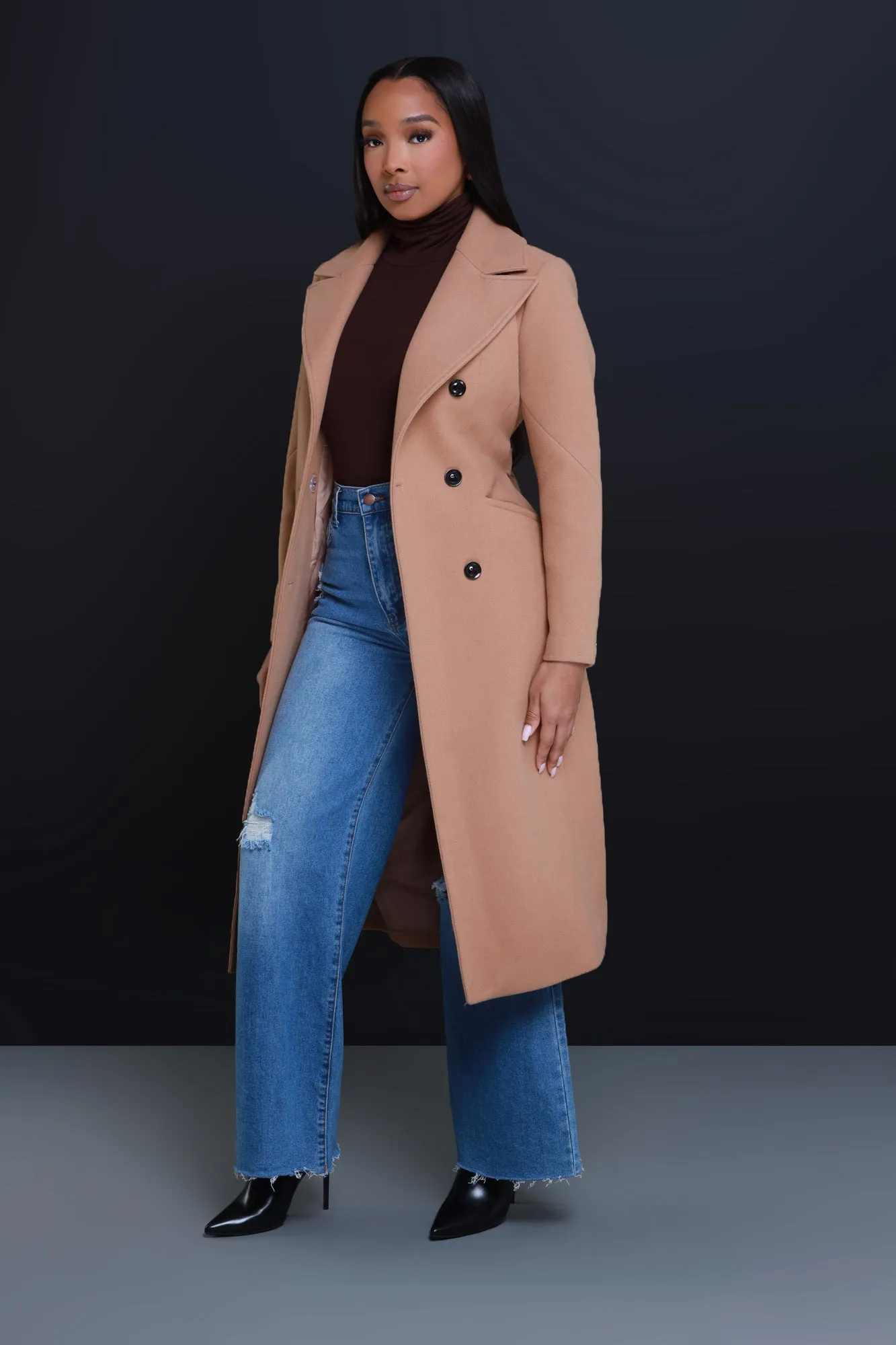 Maneater Turtleneck Bodysuit - Chocolate sold by Swankaposh product image thumbnail 5