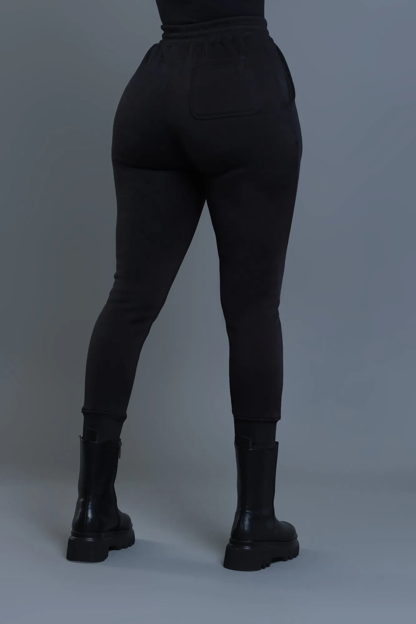 Swankaposh Logo Joggers - Black/White sold by Swankaposh product image thumbnail 3