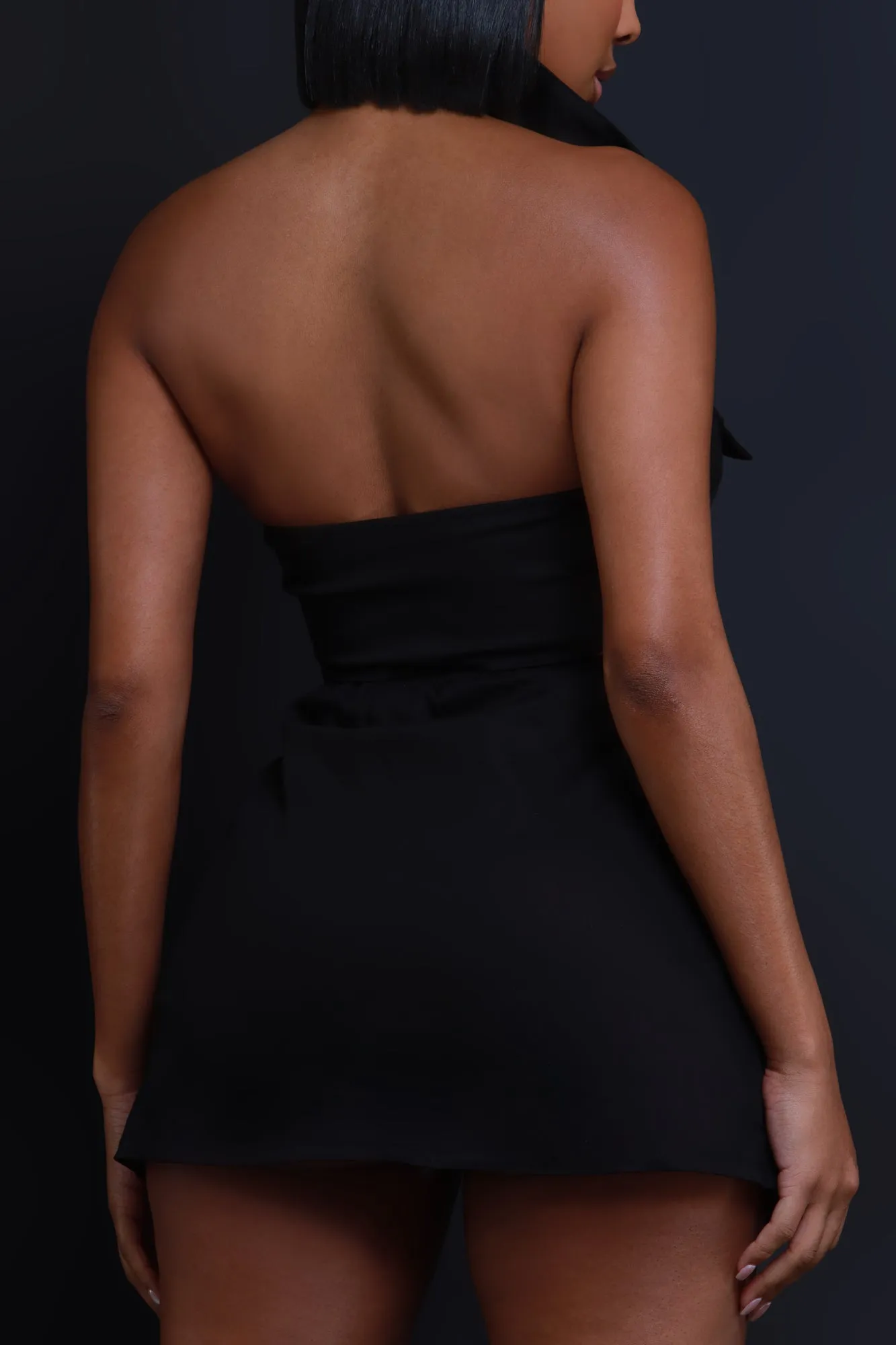 Stay Wild Cargo Cropped Skort Set - Black sold by Swankaposh product image thumbnail 3