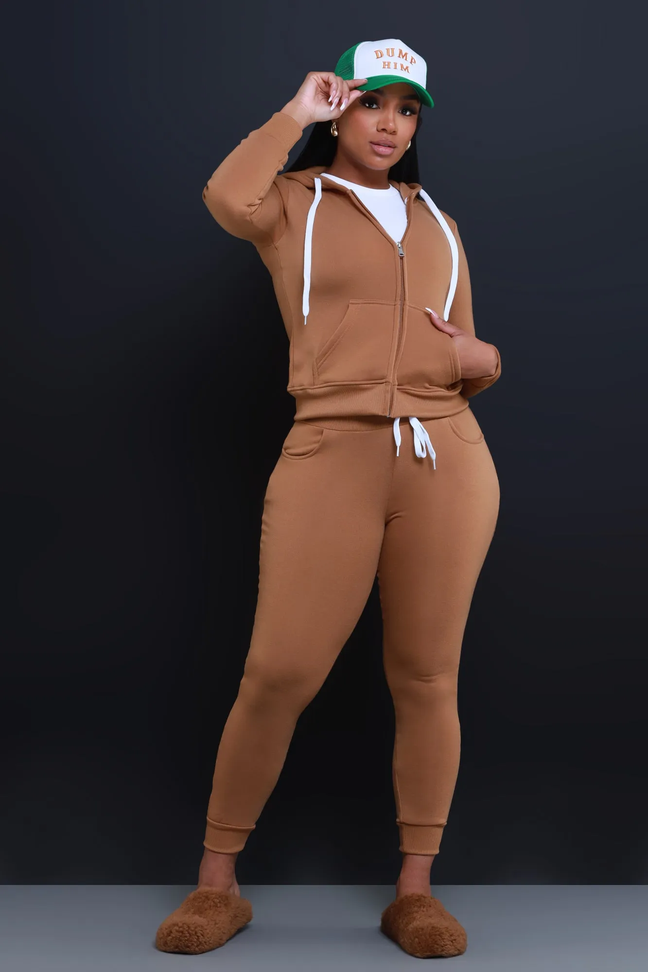 Like That Jogger Set - Wood sold by Swankaposh product image thumbnail 4