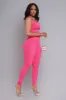 Sweet Tart Cellulite Deleter Ribbed Leggings - Ultra Fuchsia sold by Swankaposh