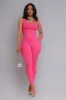 Sweet Tart Cellulite Deleter Ribbed Leggings - Ultra Fuchsia sold by Swankaposh