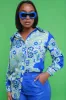 Look Alike Retro Framed Sunglasses - Blue sold by Swankaposh