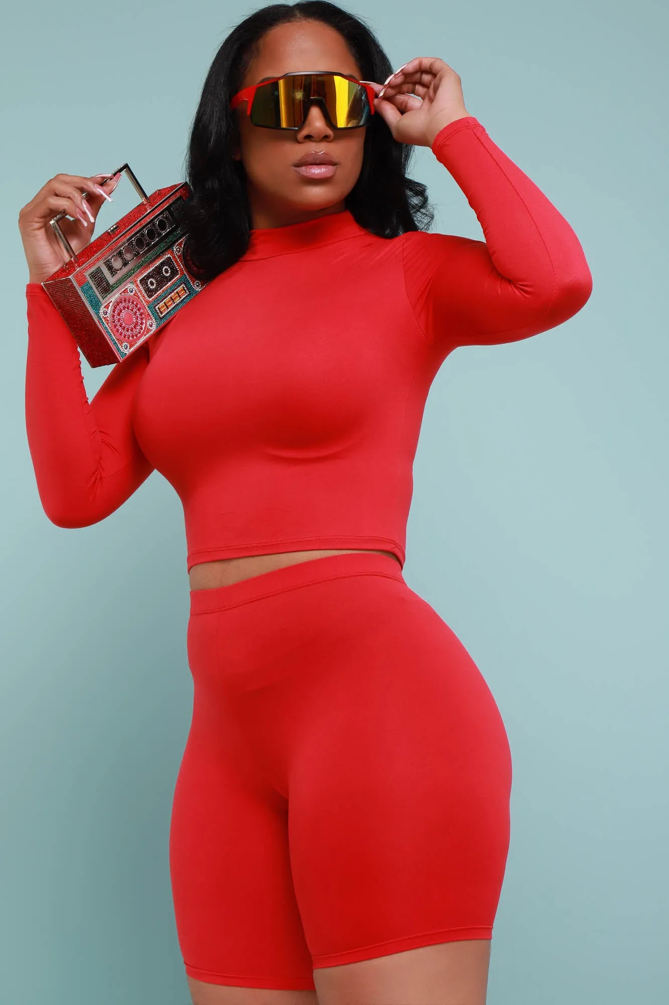 Keep Me Cozy Pajama Set - Red sold by Swankaposh