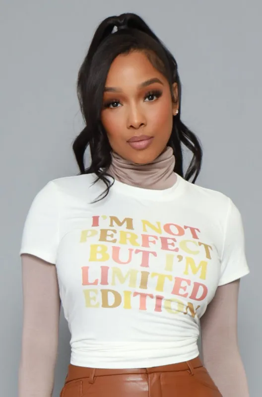 Limited Edition Graphic T-Shirt - Brown Multicolor sold by Swankaposh