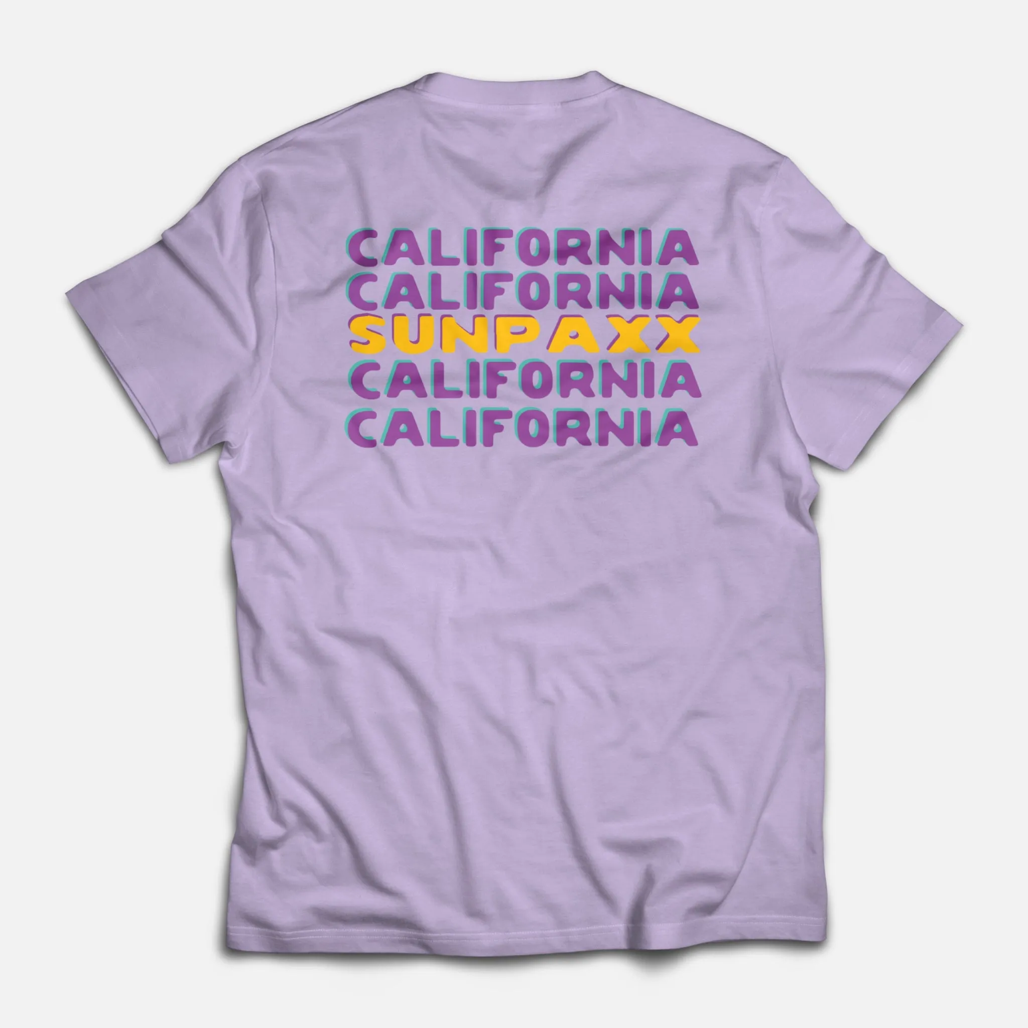 Purple California Tee Shirt sold by Sunpaxx product image thumbnail 2