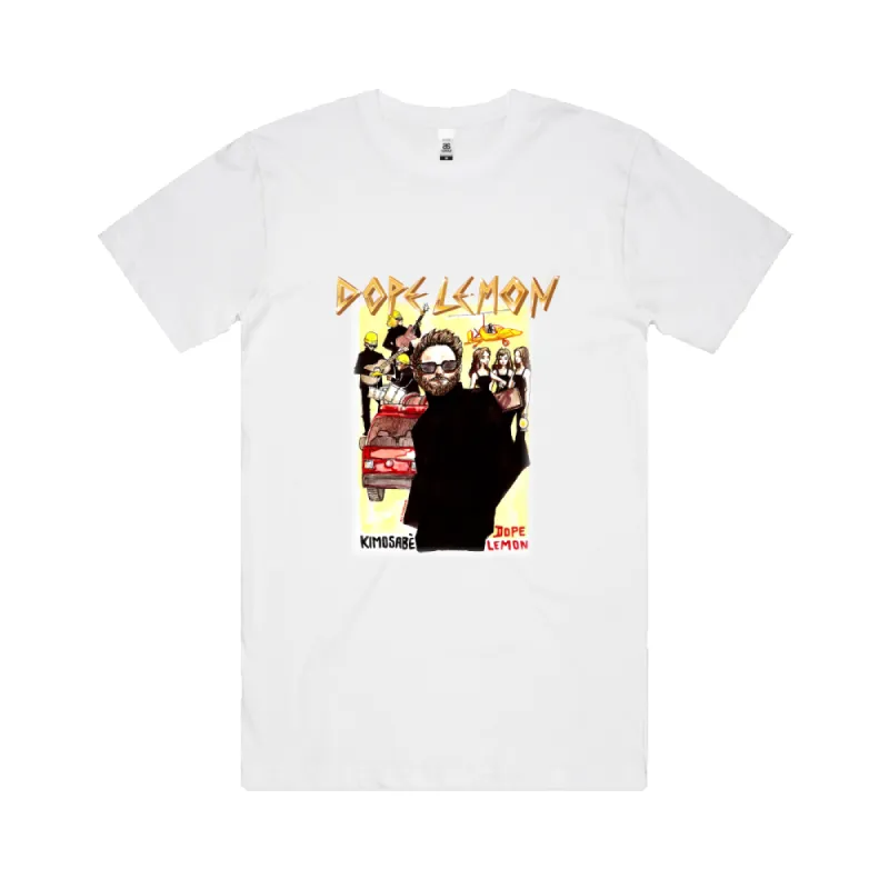 Dope Lemon / Watercolour White T-shirt sold by Dope Lemon