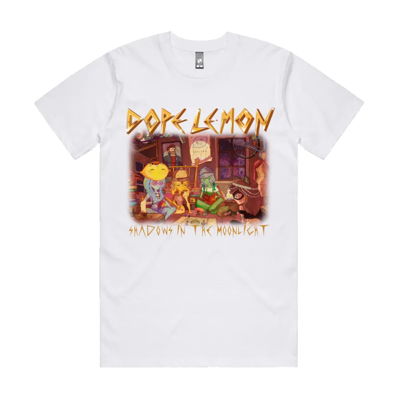 Dope Lemon / Shadows In The Moonlight / White T-Shirt sold by Dope Lemon