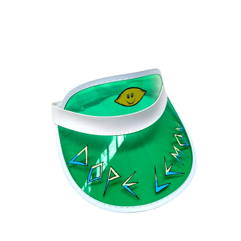 Lemon Head / Green Visor sold by Dope Lemon