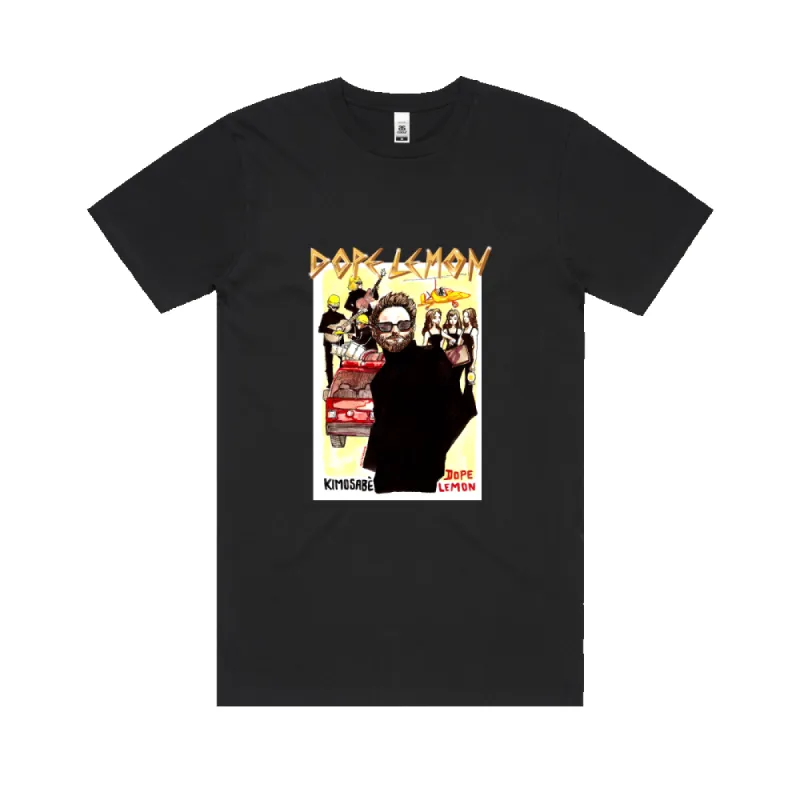 Dope Lemon / Watercolour Black T-shirt sold by Dope Lemon