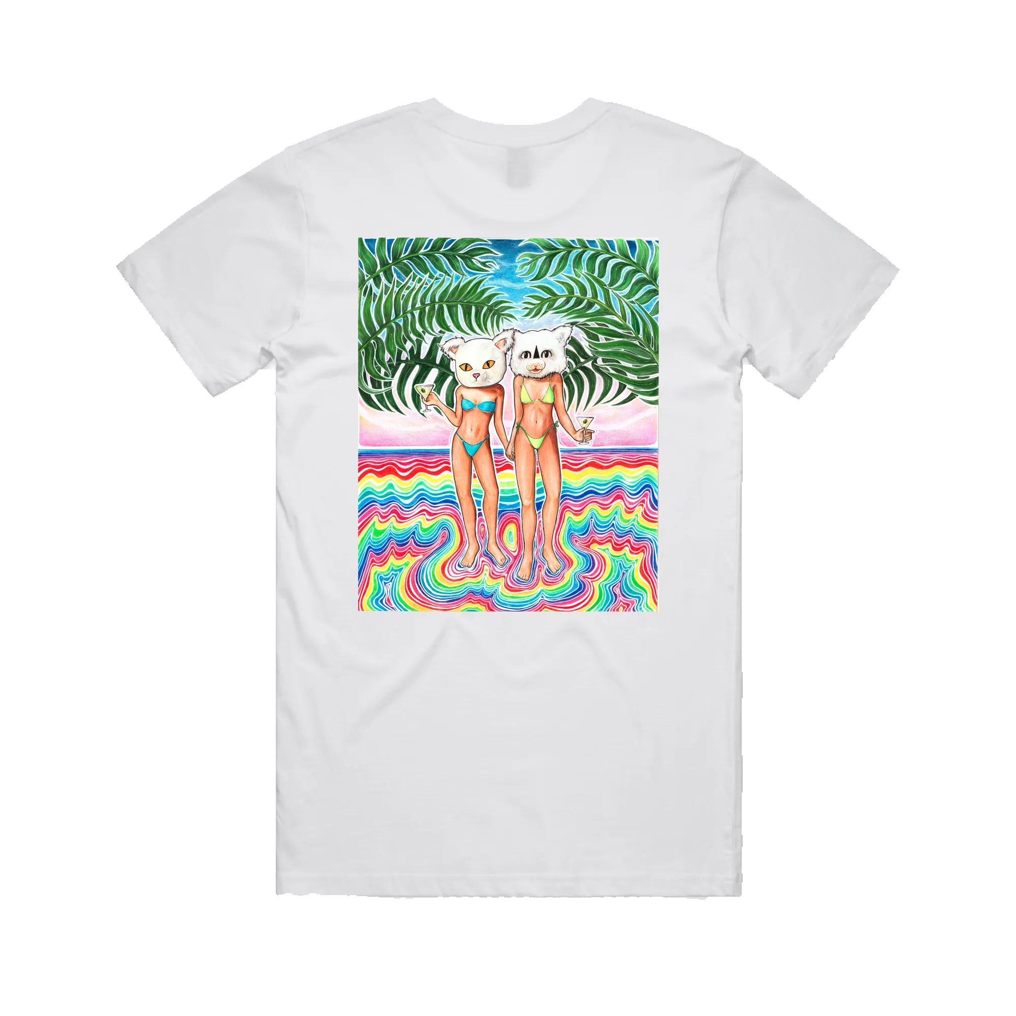 EG Art / White Tee sold by Dope Lemon product image thumbnail 2