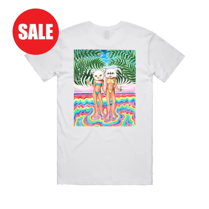 EG Art / White Tee sold by Dope Lemon