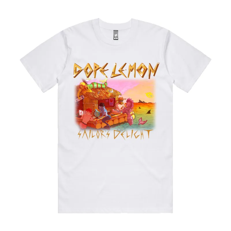 Dope Lemon / Sailor's Delight / White T-Shirt sold by Dope Lemon