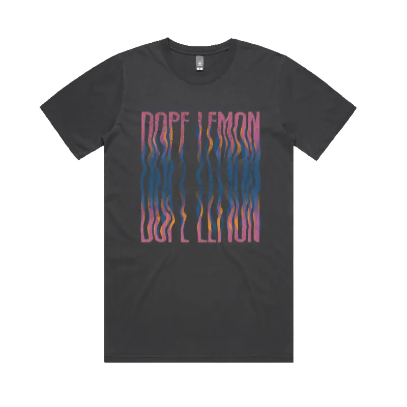 Vintage Logo / Faded Black T-Shirt sold by Dope Lemon
