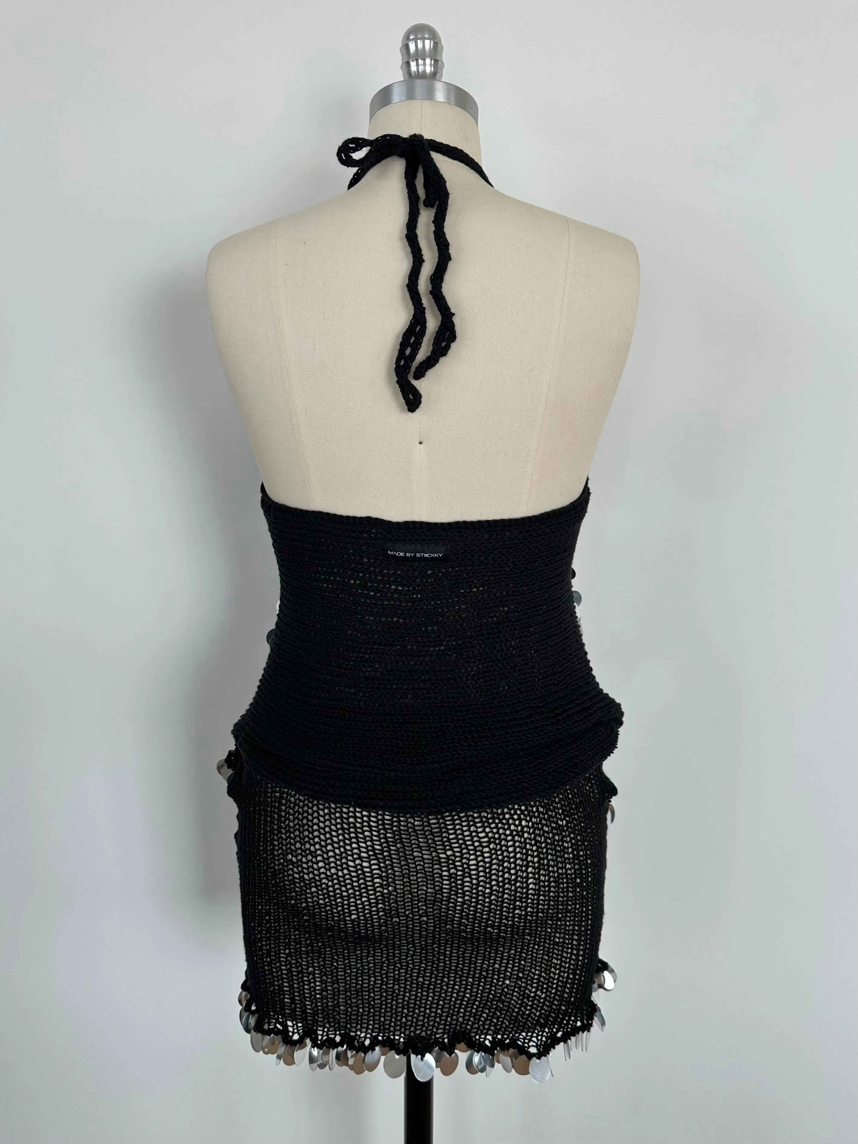 Black Sequin 2-Piece Set sold by Stiiickky product image thumbnail 3