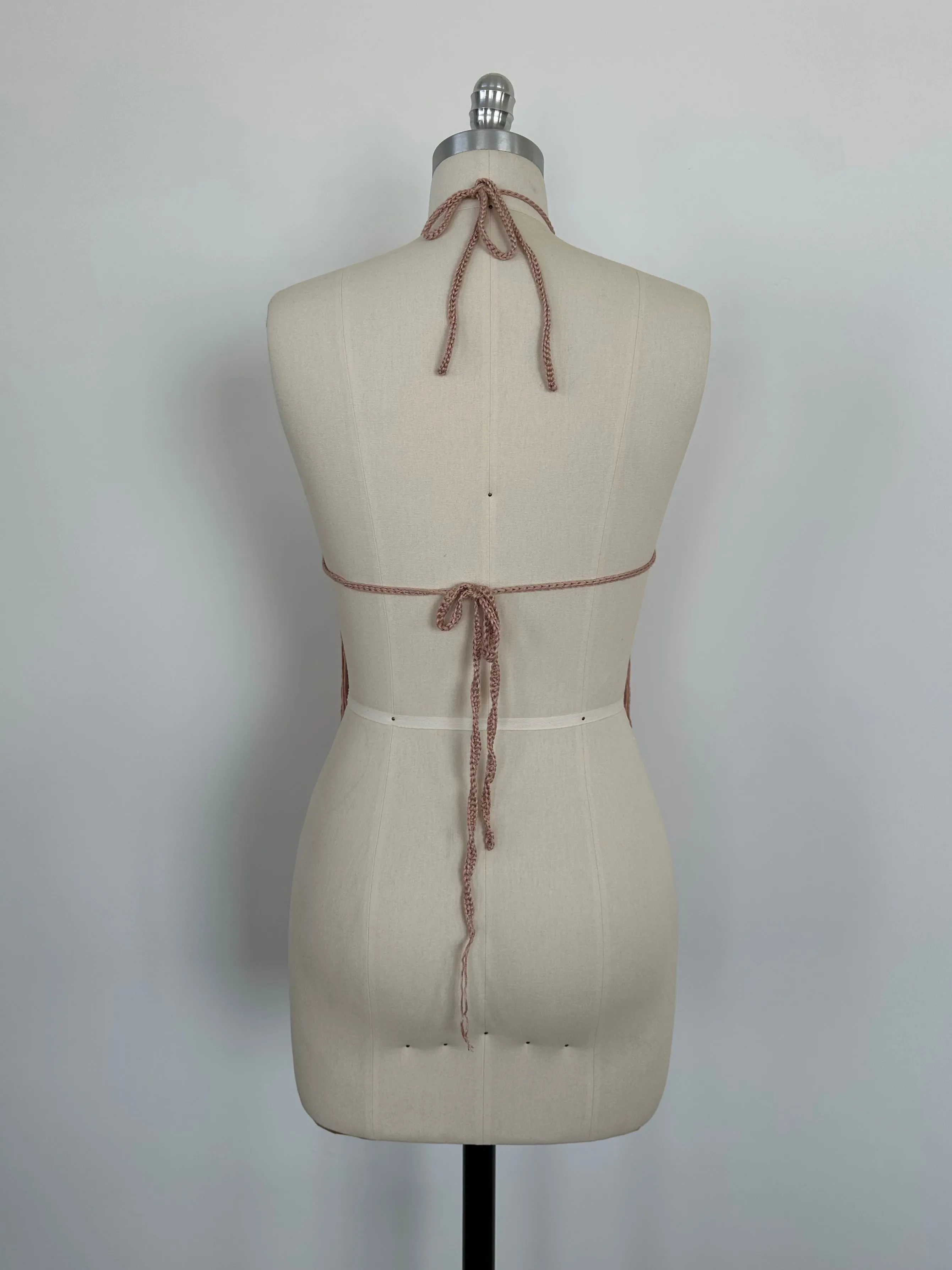 White Fringe Bikini Top sold by Stiiickky product image thumbnail 3