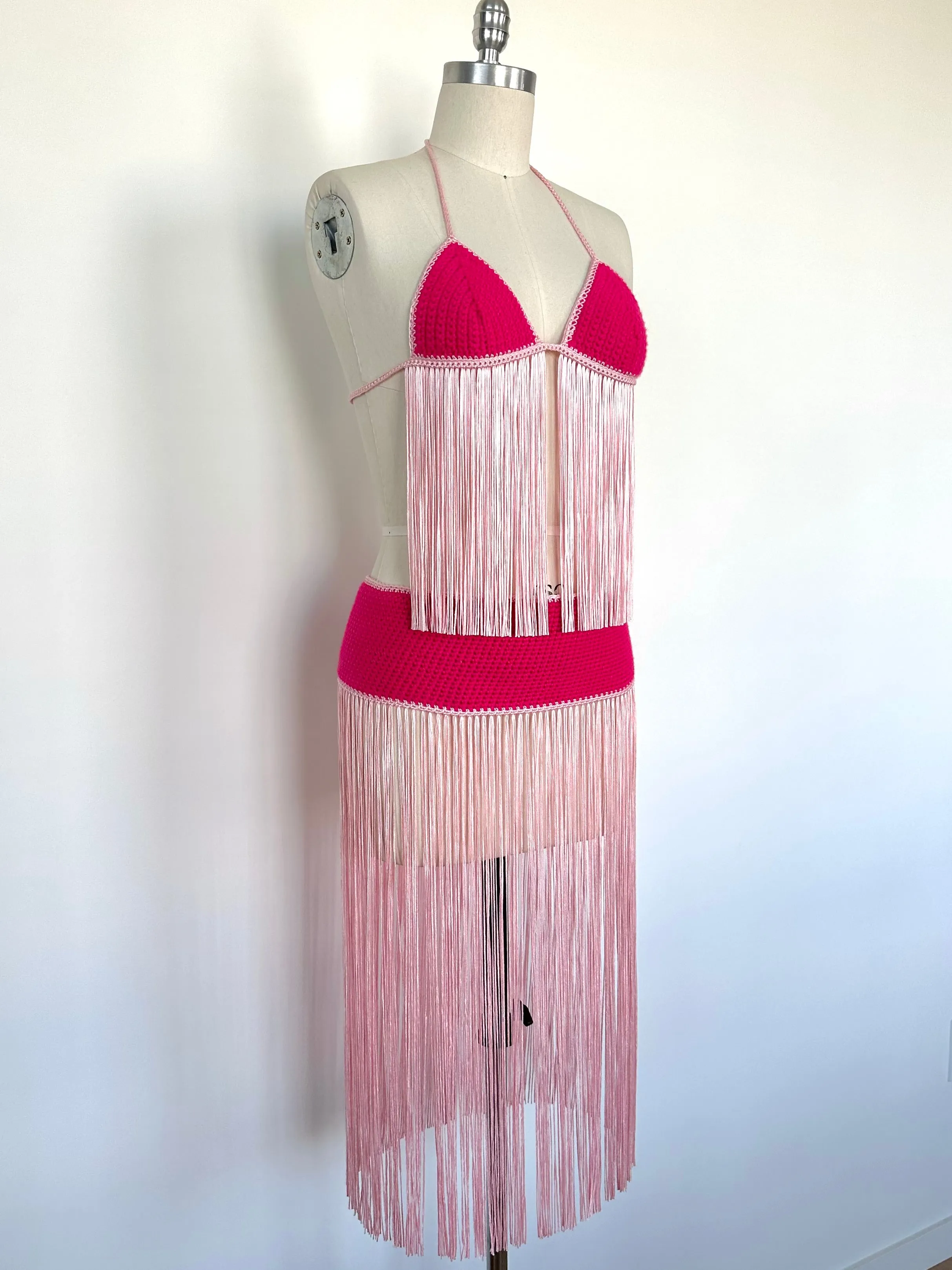 Crochet Fringe 2-Piece Set sold by Stiiickky product image thumbnail 3