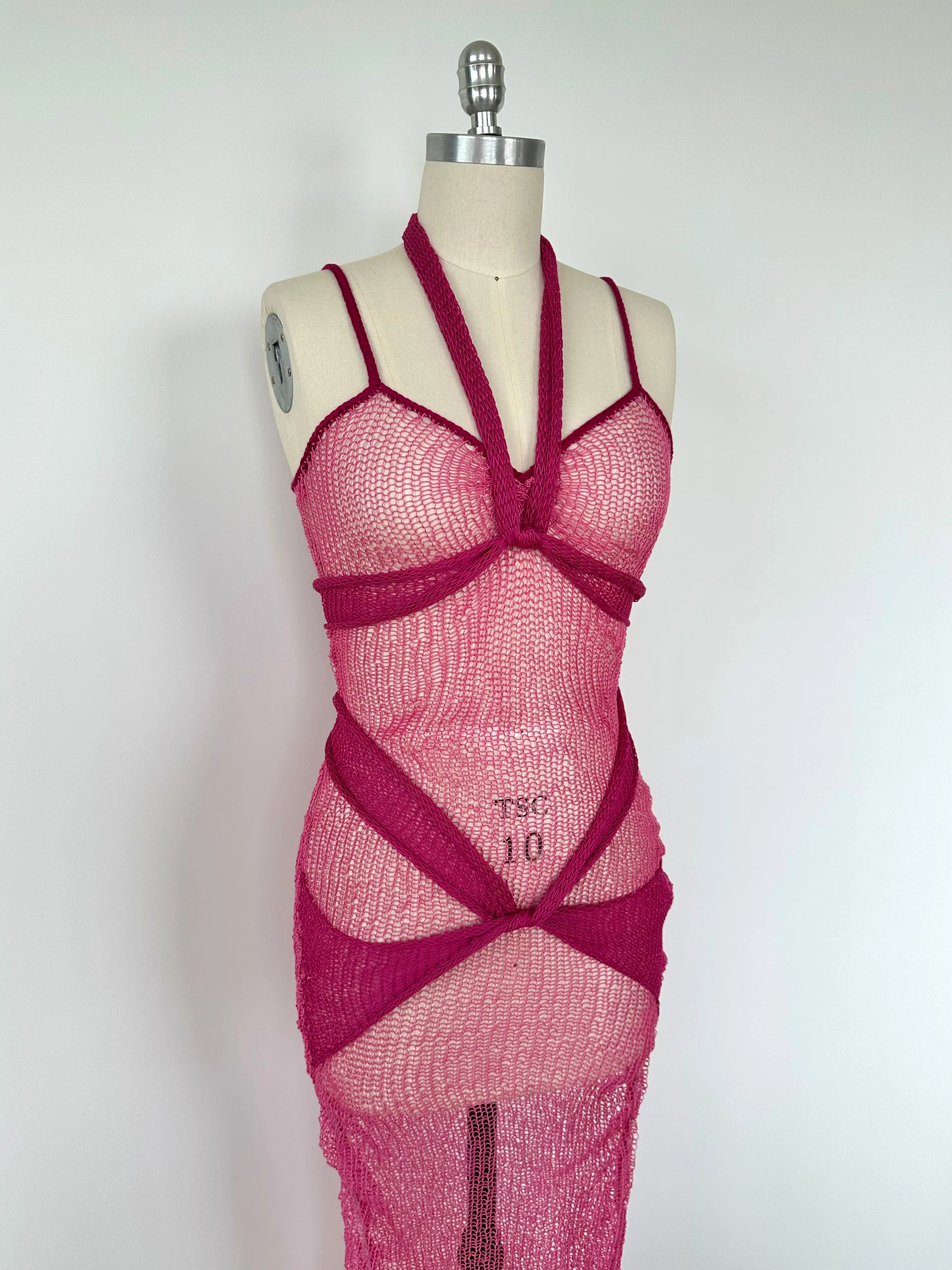 Shibari Pink Maxi Dress sold by Stiiickky product image thumbnail 2