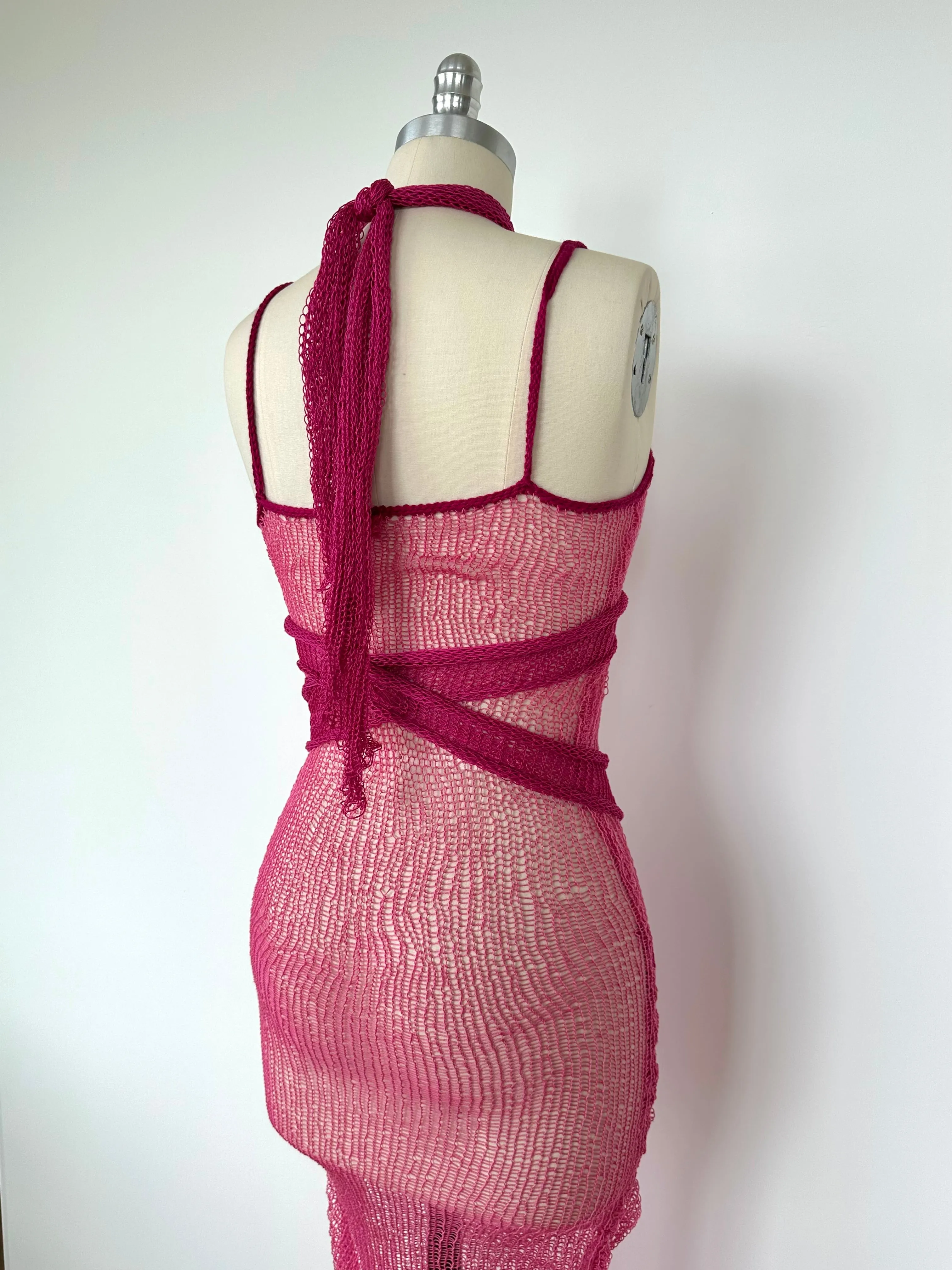 Shibari Pink Maxi Dress sold by Stiiickky product image thumbnail 3