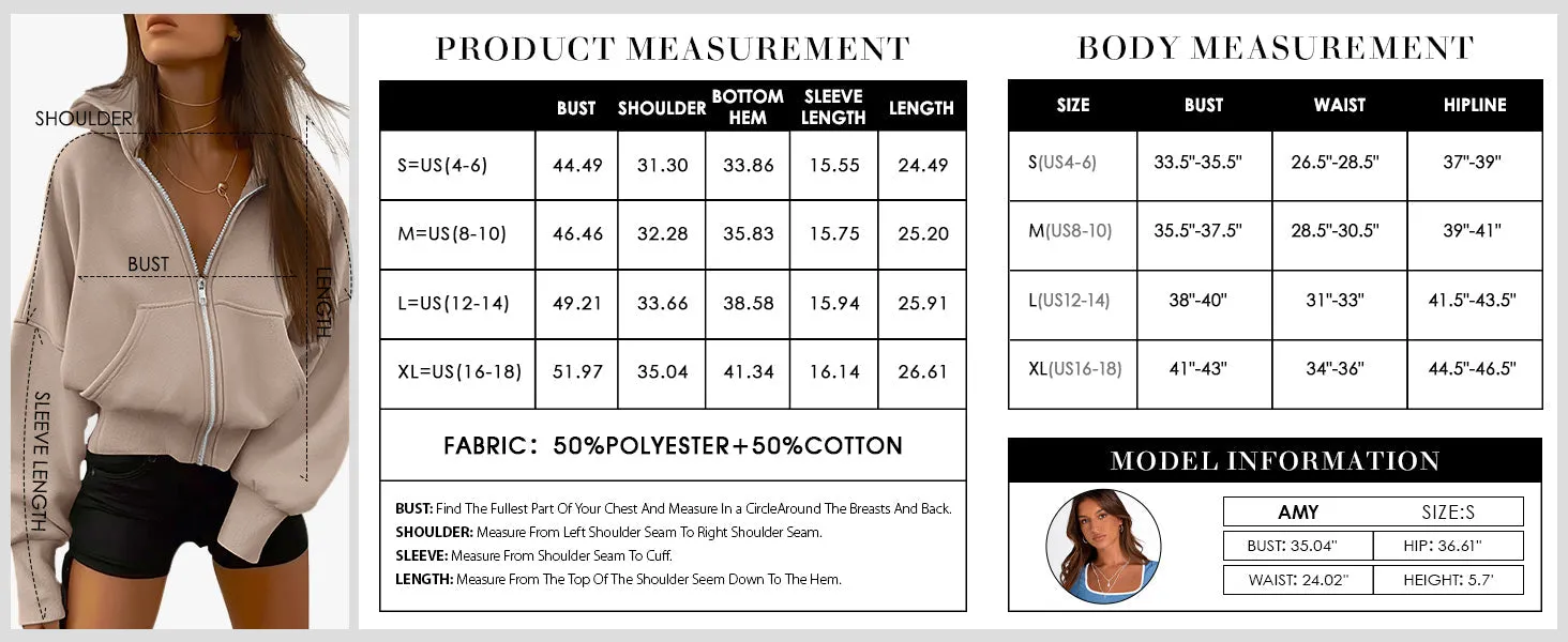 BTFBM Hoodies For Women Spring Clothing Long Sleeve Zip Up Fleece Fashion Sweatshirts Jacket Y2K Hoodie Fall Fashion sold by PrettyGarden product image thumbnail 5