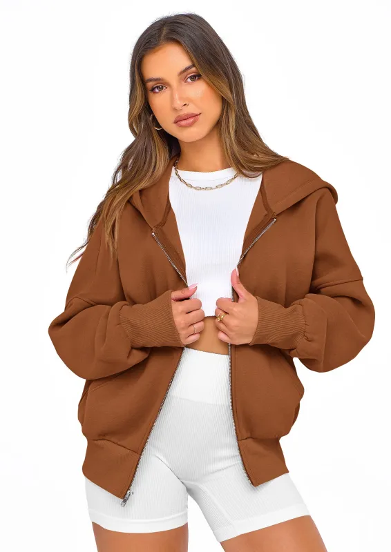 BTFBM Hoodies For Women Spring Clothing Long Sleeve Zip Up Fleece Fashion Sweatshirts Jacket Y2K Hoodie Fall Fashion made by PrettyGarden