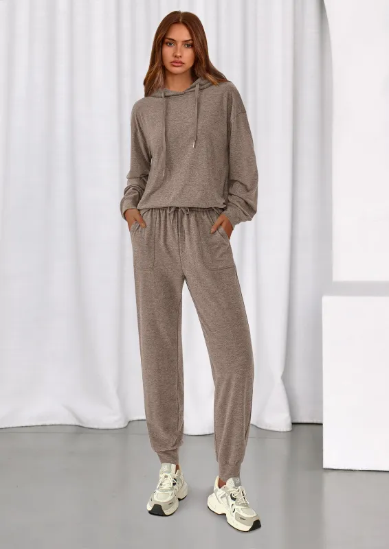 PRETTYGARDEN Women's Two Piece Outfits Sweatsuits Lounge Sets Hoodies Sweatshirt Joggers Sweatpants Fall Fashion Clothes made by PrettyGarden