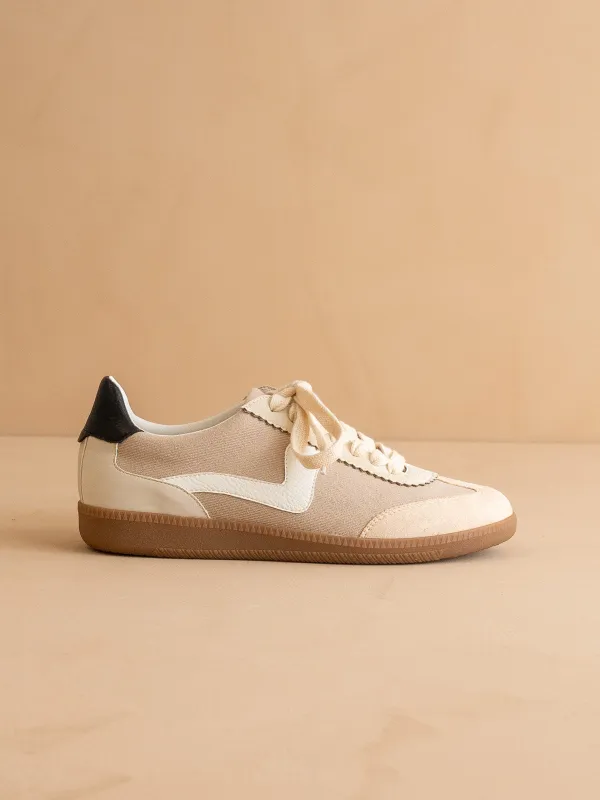 The Kyla | Almond Classic Low Top Sneakers  *FINAL SALE* sold by Oasis Society