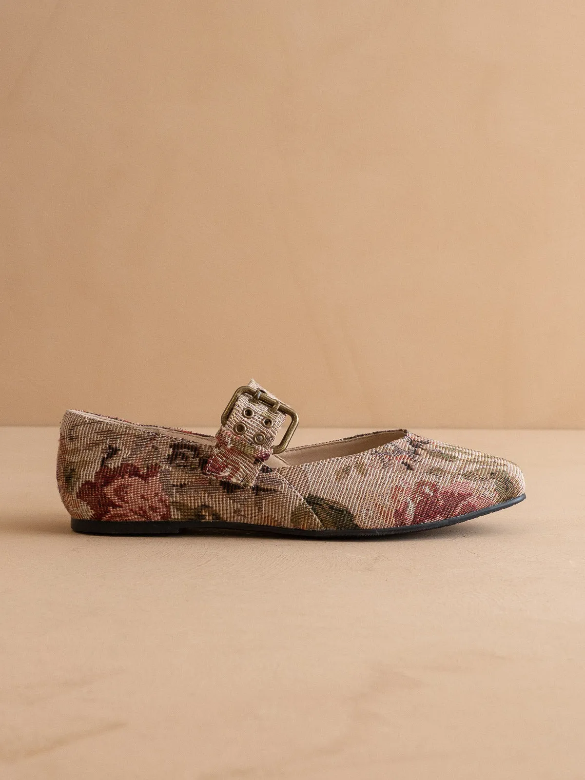 The Soho | Mauve Tapestry Ballet Flat sold by Oasis Society product image thumbnail 2