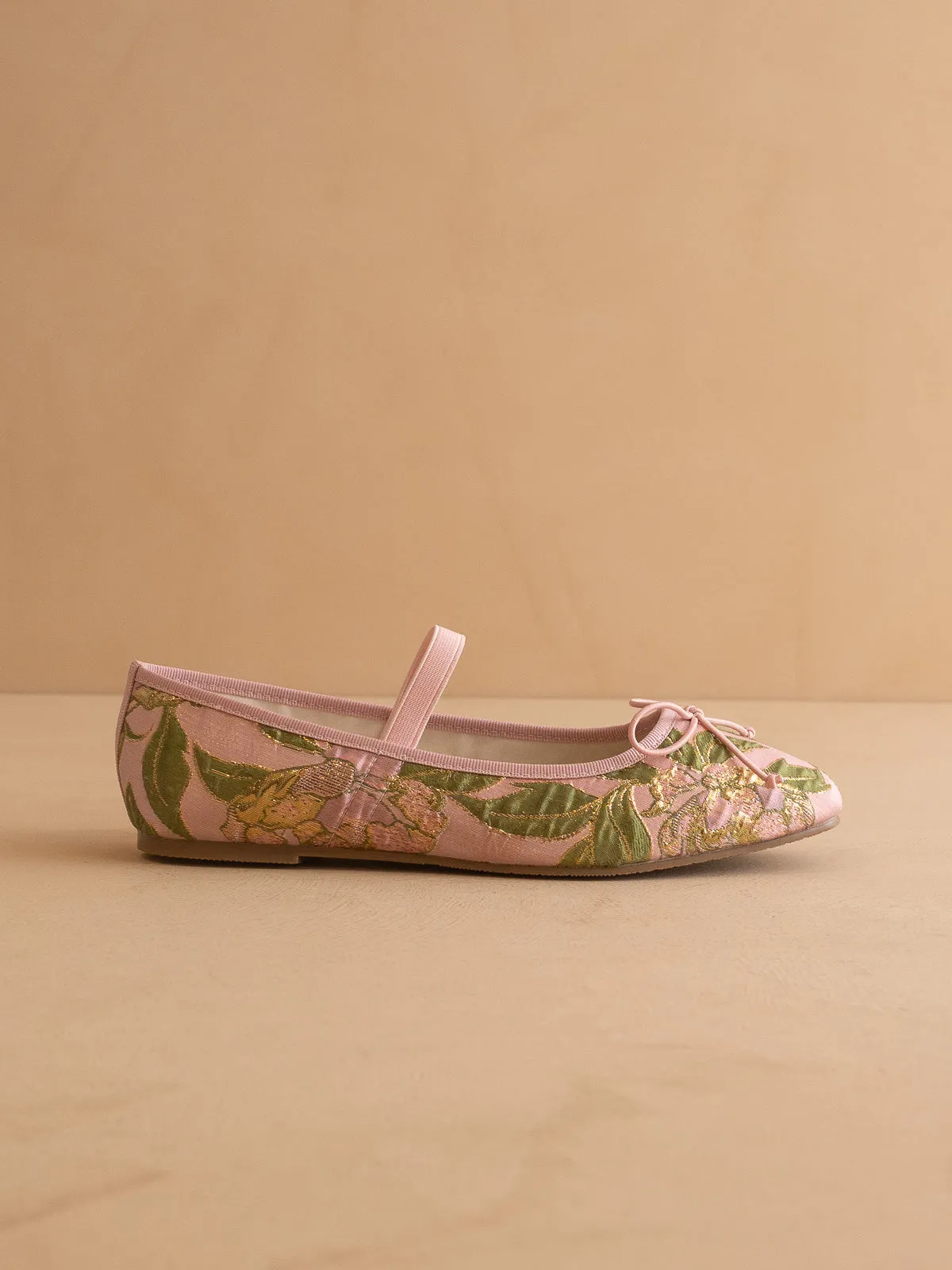 The London | Rose Garden Ballet Pointe Flat sold by Oasis Society product image thumbnail 3