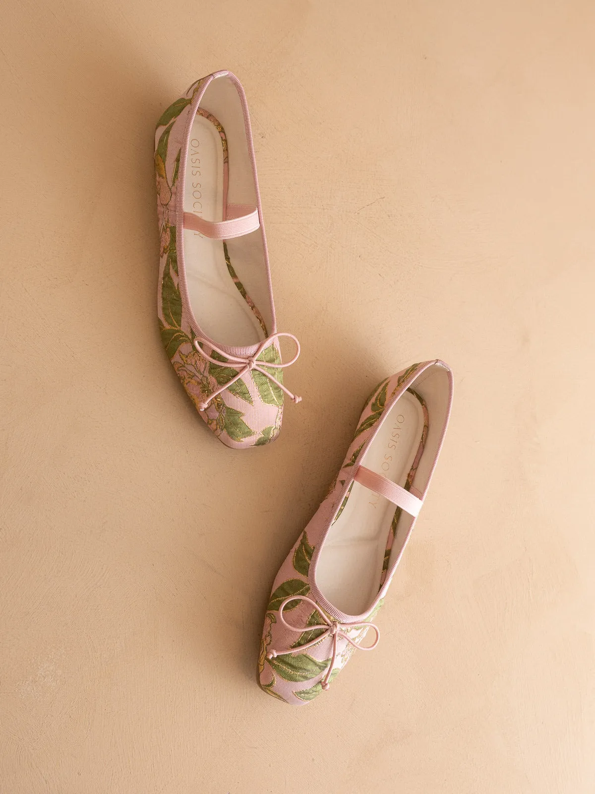 The London | Rose Garden Ballet Pointe Flat sold by Oasis Society product image thumbnail 2