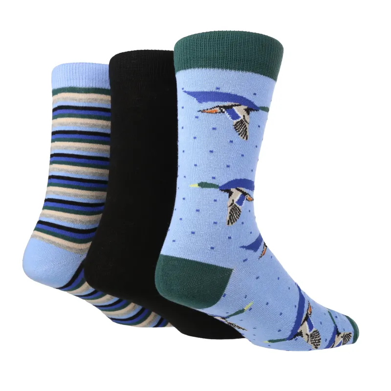 Men's Mallards In Capes Crew Sock sold by Sock Buy