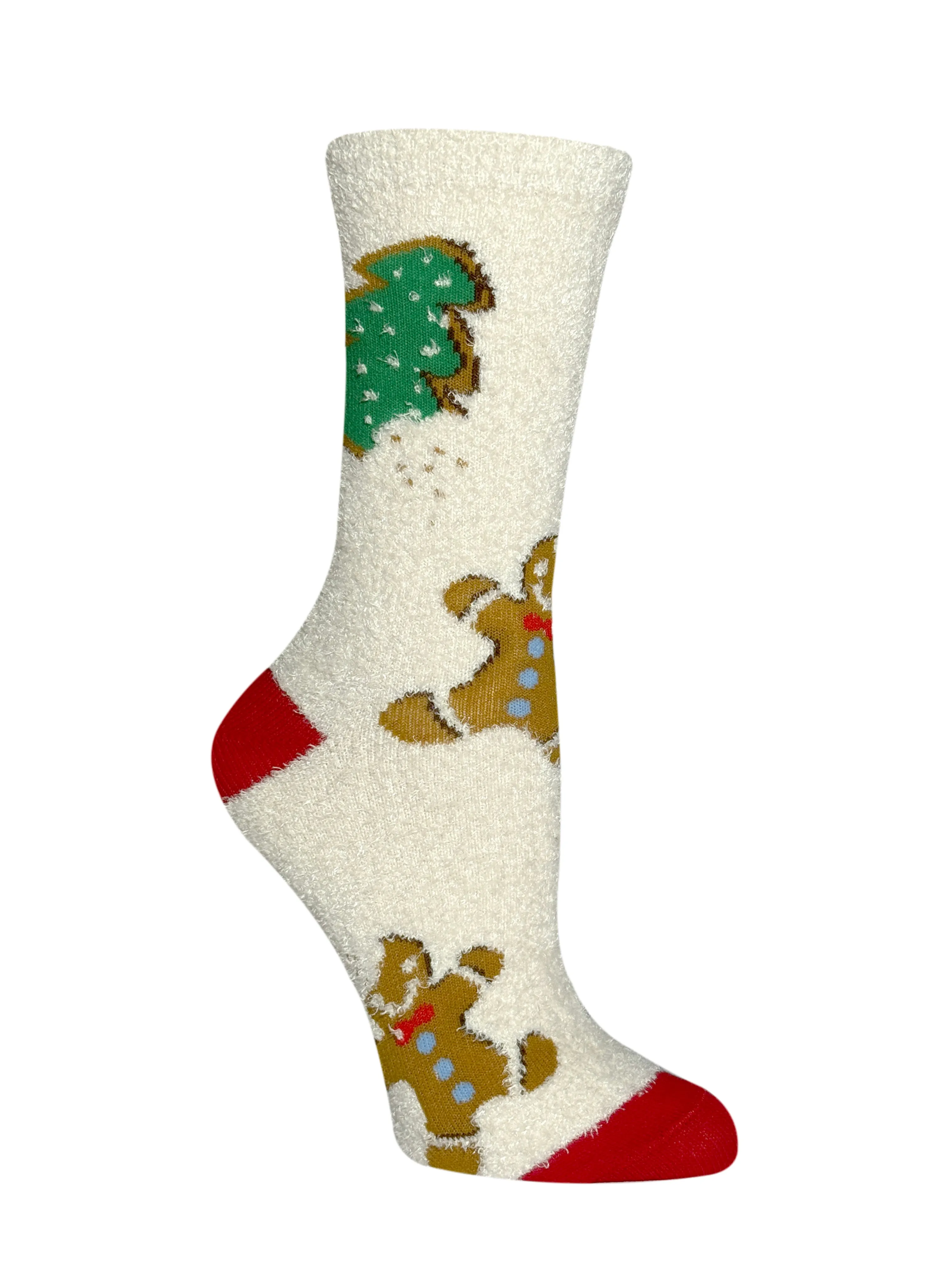 Women's Gingerbread Cookie Crew Socks - 3 Pair Pack sold by Sock Buy product image thumbnail 5