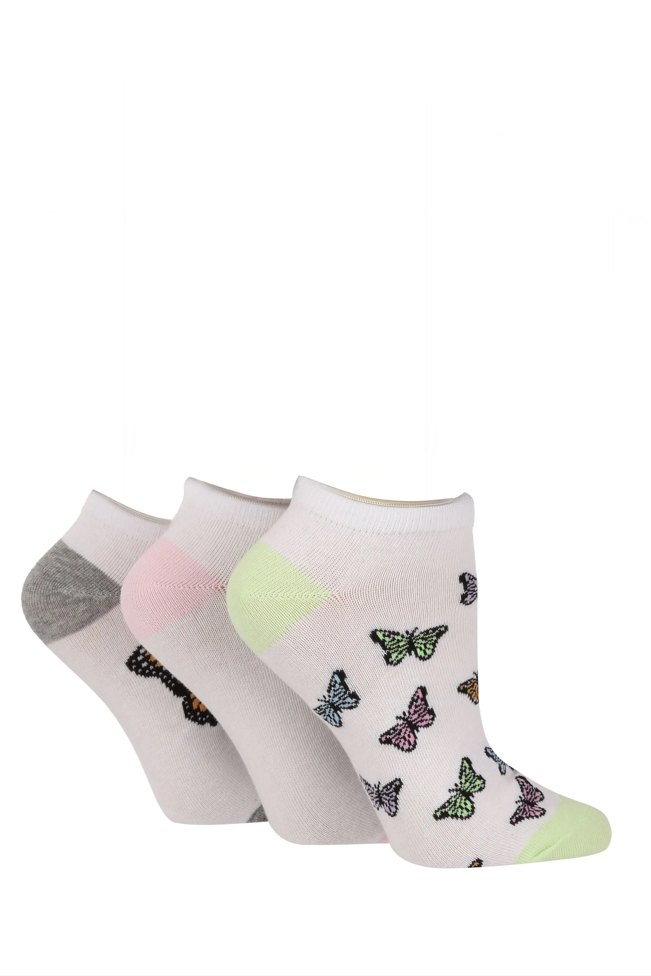 Women's Butterflies Low Cut Socks sold by Sock Buy