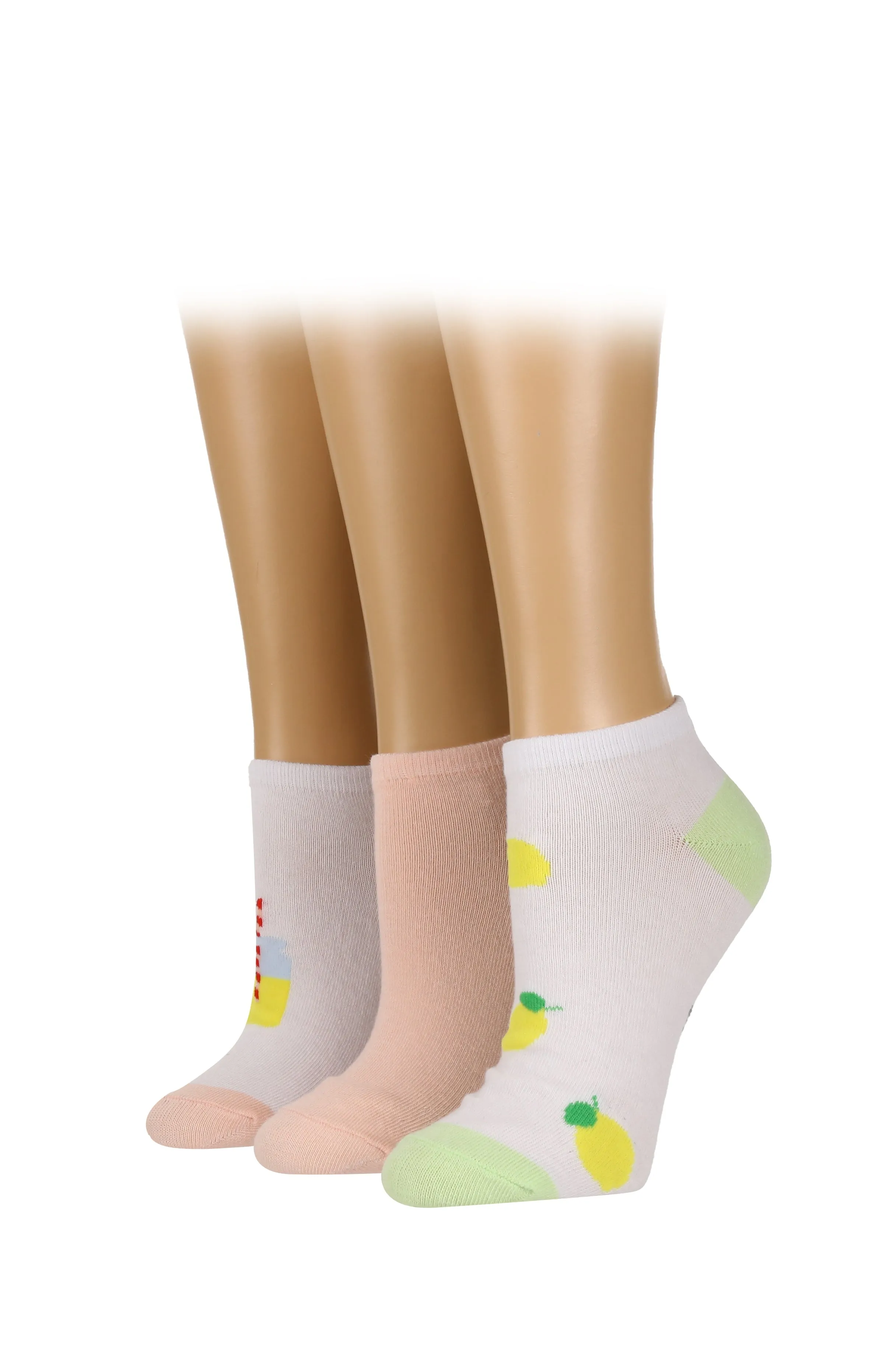 Women's Lemons Low Cut Socks sold by Sock Buy product image thumbnail 3