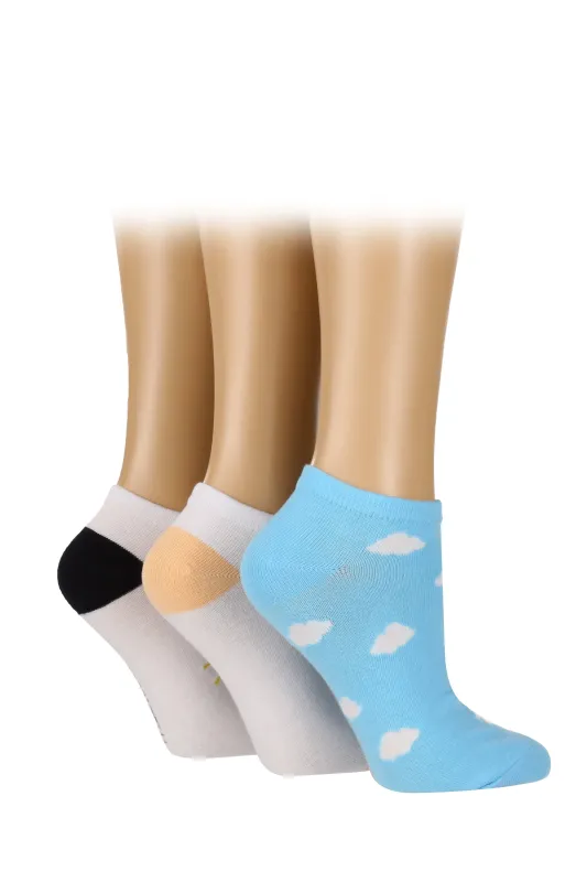 Women's Blue Skies Low Cut Socks sold by Sock Buy