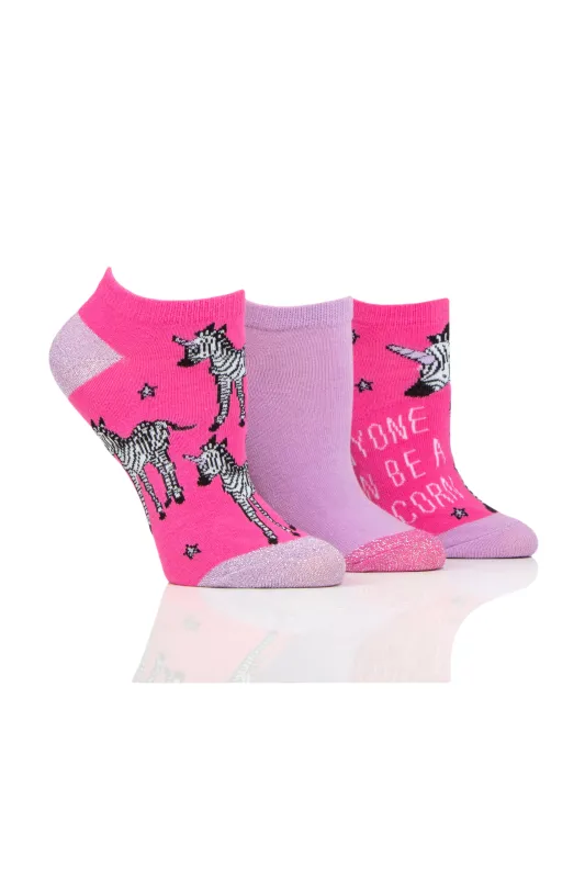Women's Zebra - Corn Trainer Liner Sock sold by Sock Buy