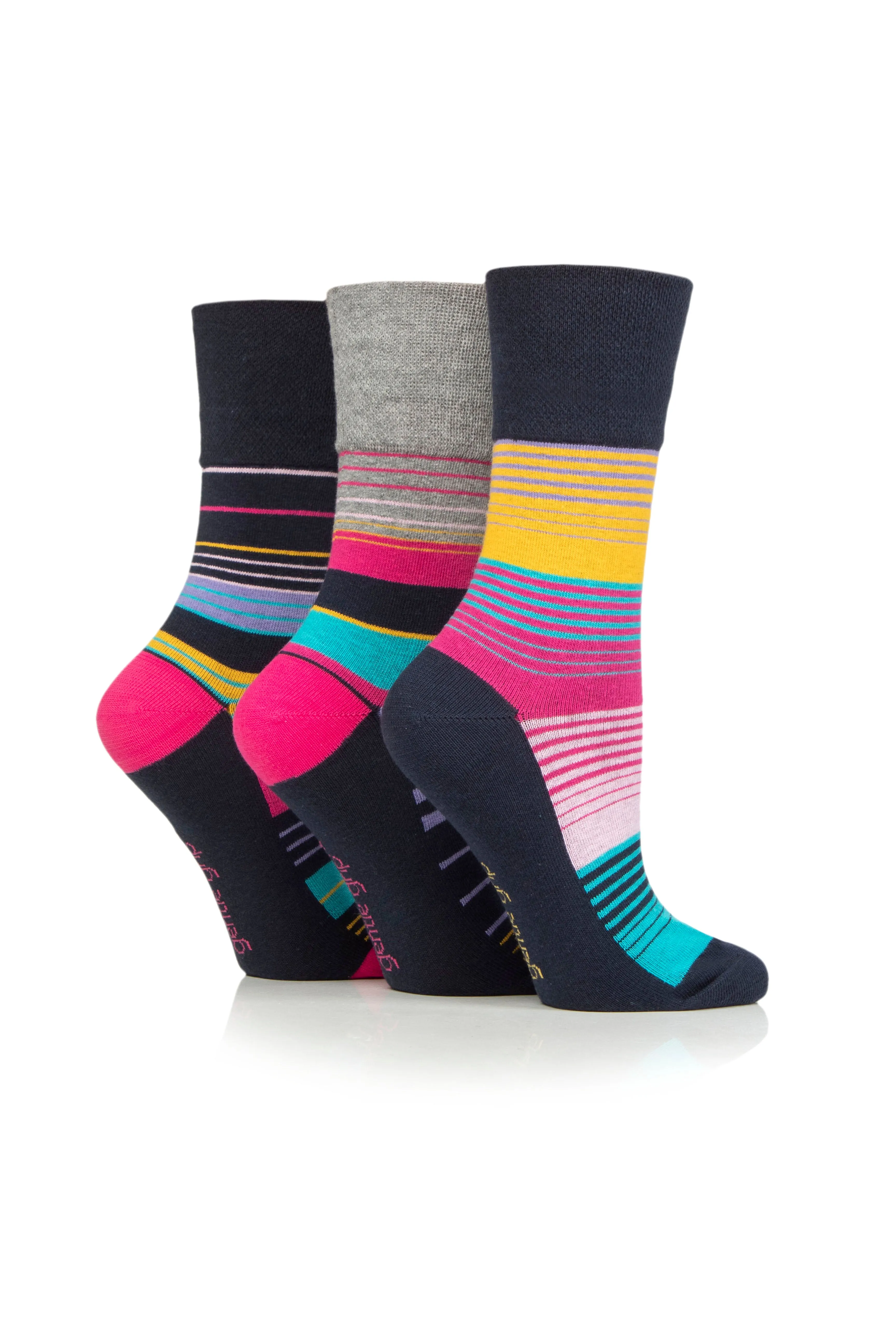 Women's Stripy Vibes Crew Sock sold by Sock Buy