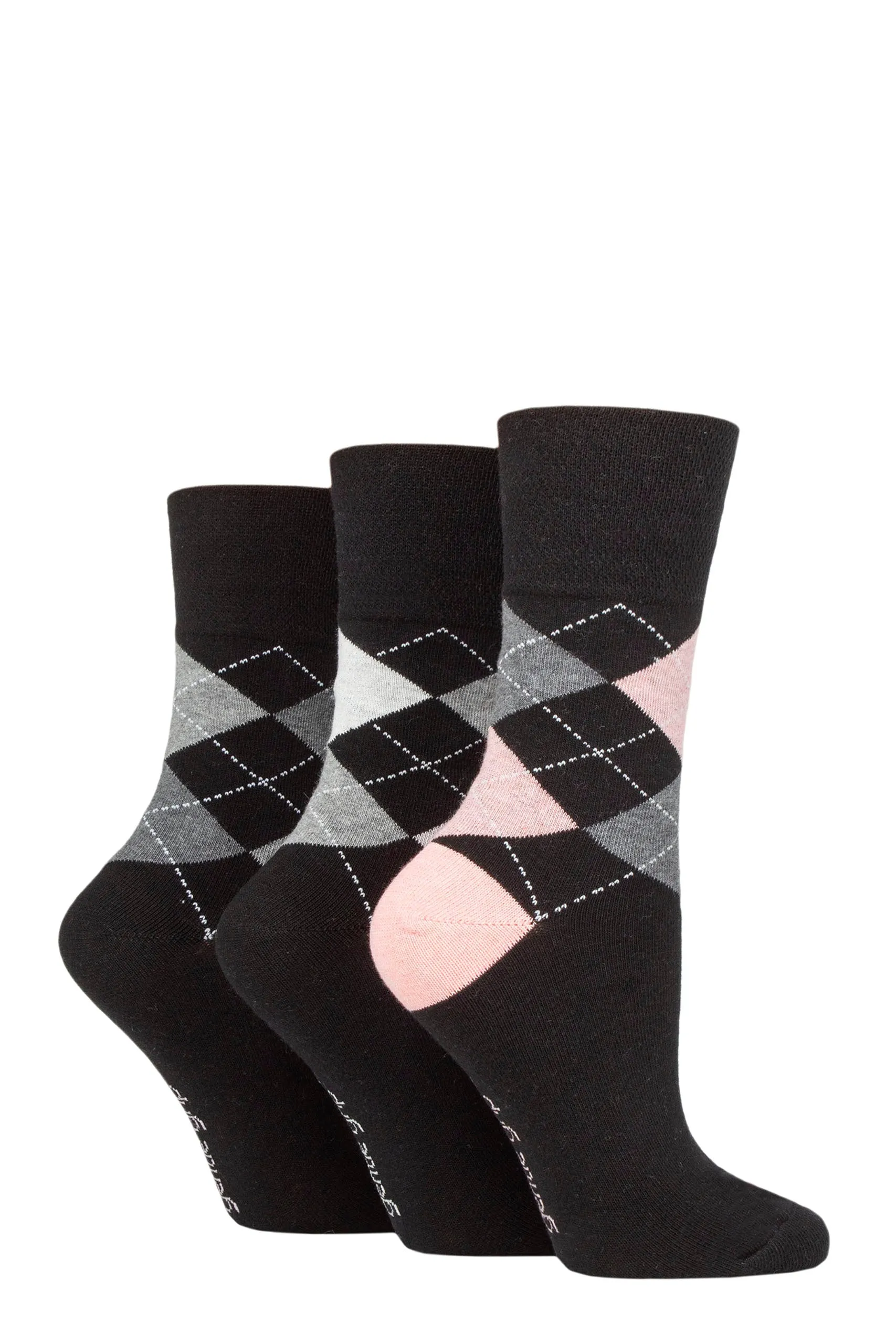 Women's Highlands Argyle Crew Sock sold by Sock Buy