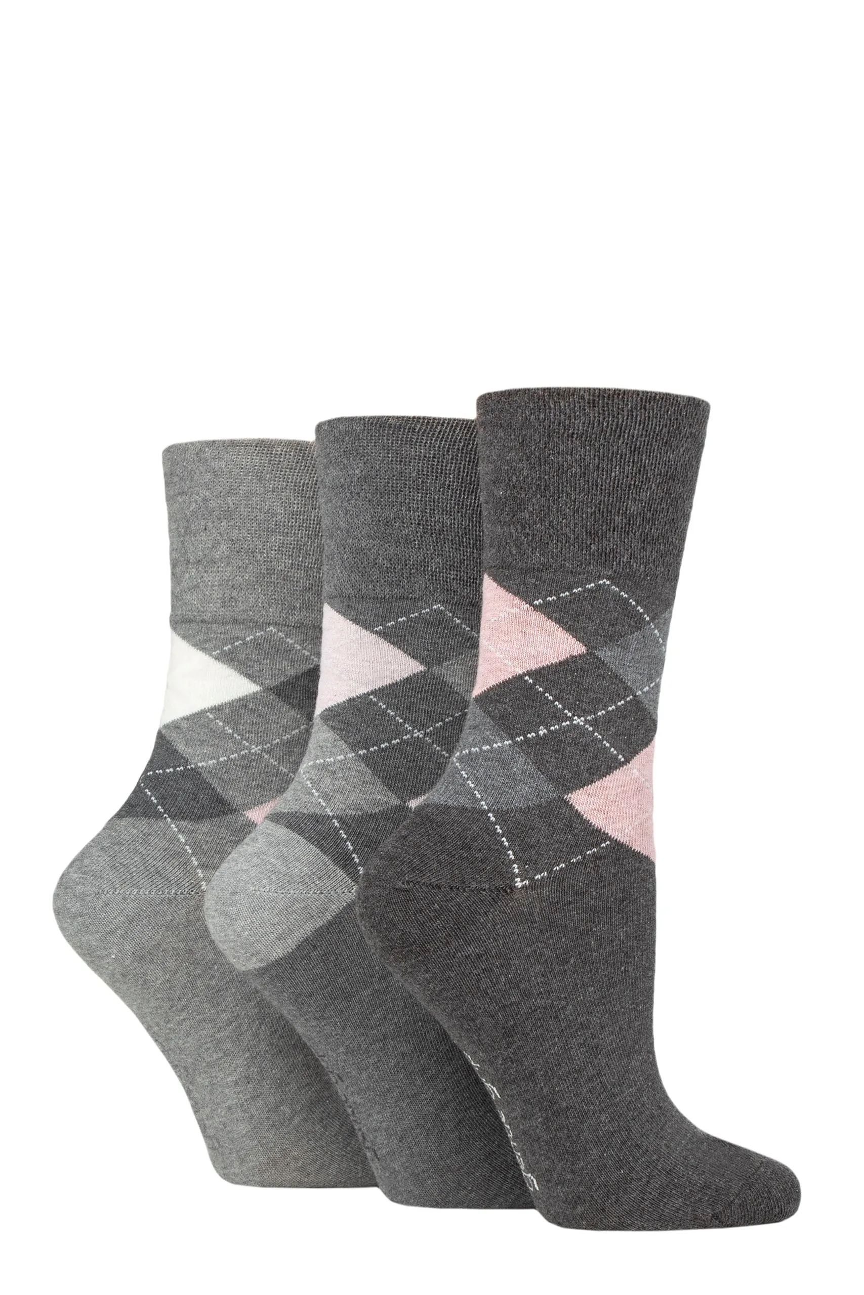 Women's Highlands Argyle Crew Sock sold by Sock Buy product image thumbnail 3