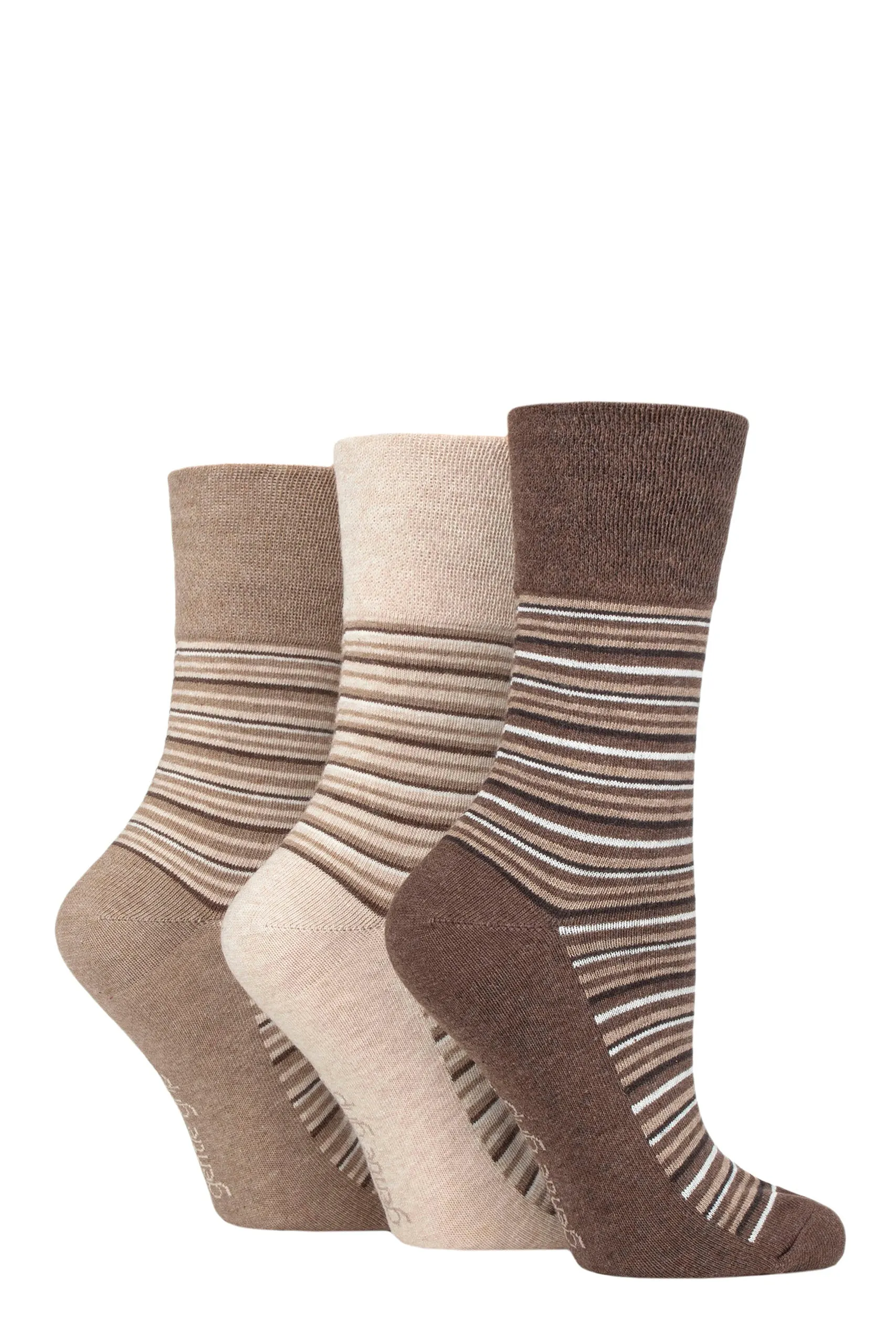 Women's Varied Stripes Crew Sock sold by Sock Buy
