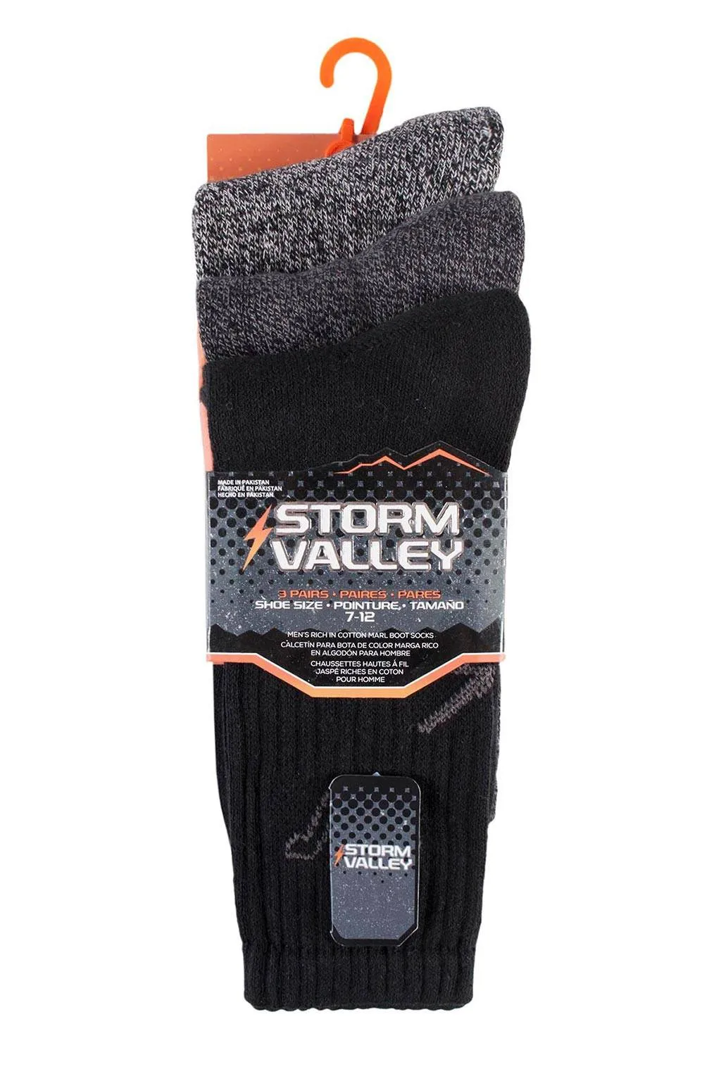 Men's Marl Boot Sock sold by Sock Buy product image thumbnail 2