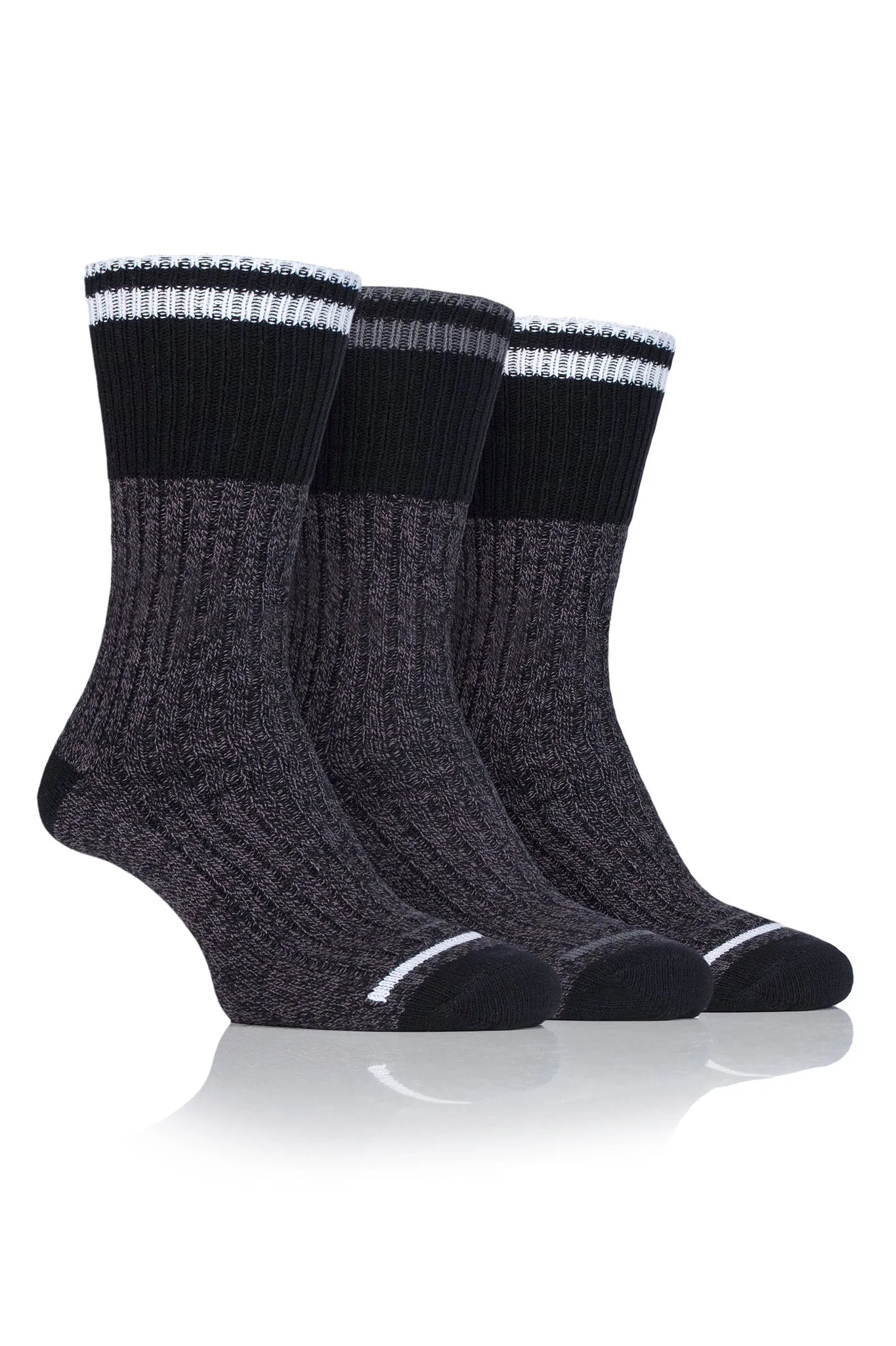 Men's Lightweight Extended Welt Boot Sock sold by Sock Buy product image thumbnail 2