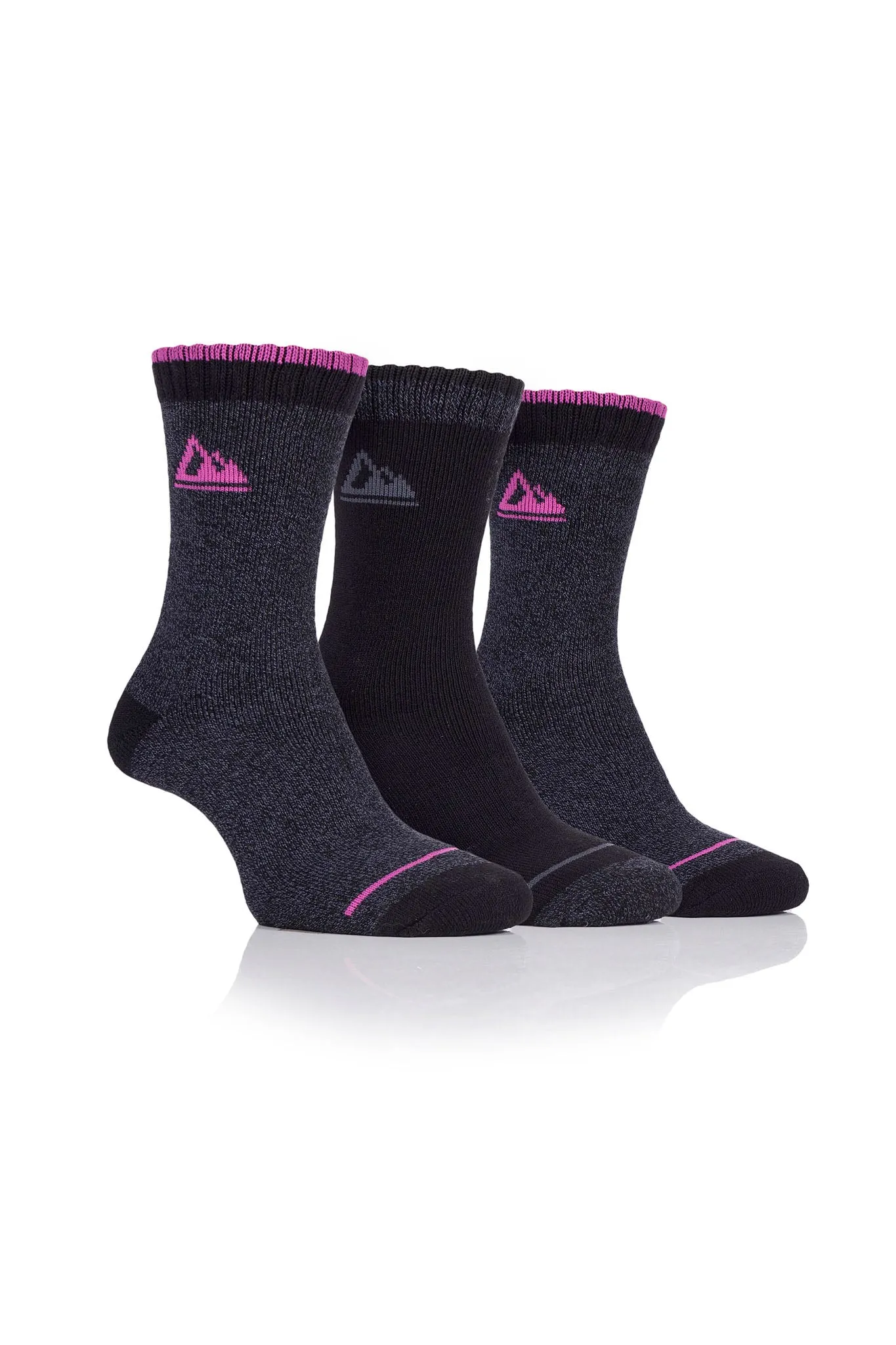 Women's Performance Polyester Marl Boot Sock sold by Sock Buy product image thumbnail 3