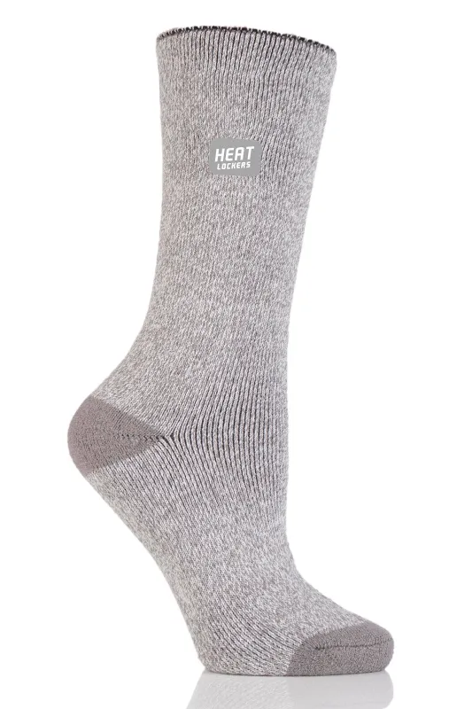 Women's WARMER Mid Weight Twist Crew Sock sold by Sock Buy