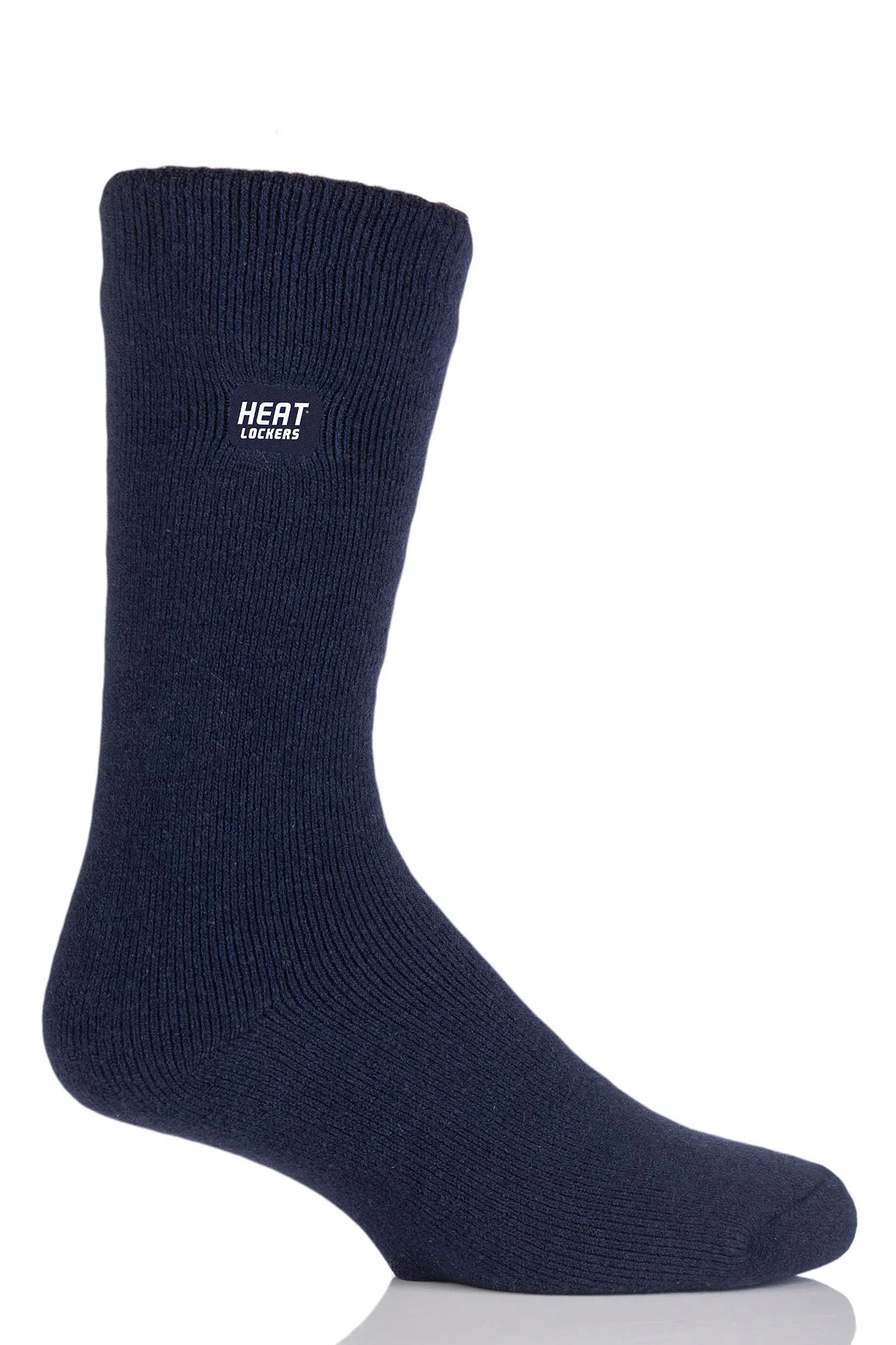 Men's WARMER Mid Weight Solid Color Crew Sock sold by Sock Buy