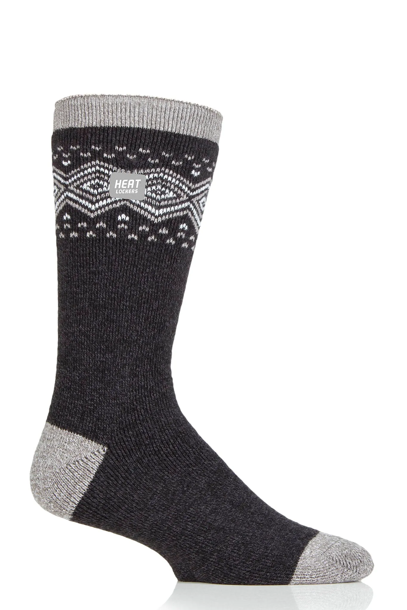 Men's WARMER Mid Weight Nordic Crew Sock sold by Sock Buy