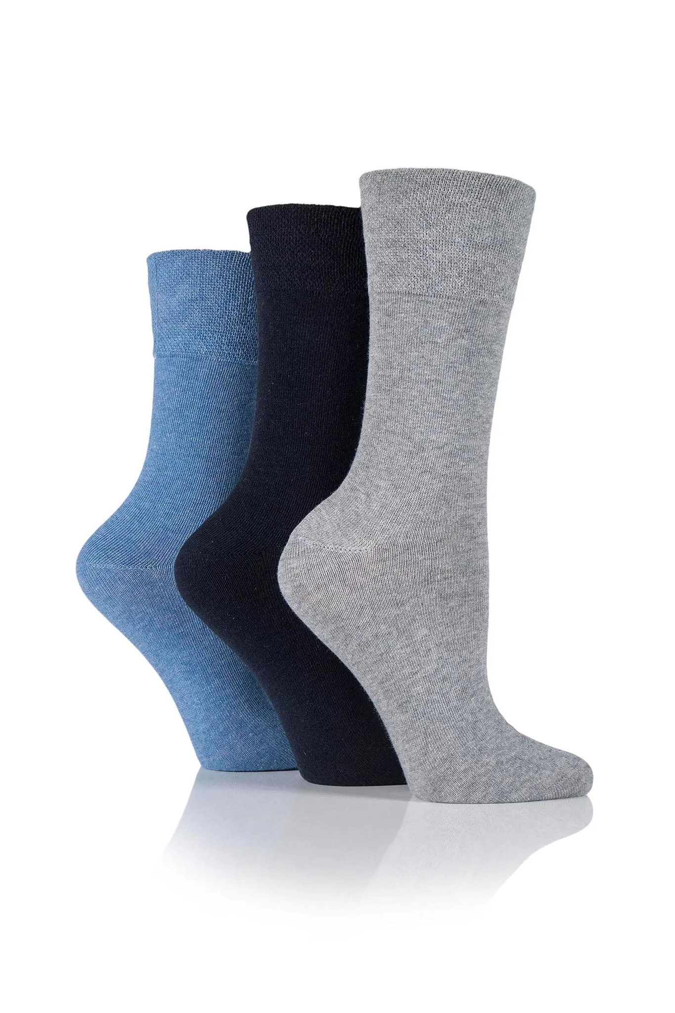 Women's Cotton Diabetic Crew Sock sold by Sock Buy product image thumbnail 4