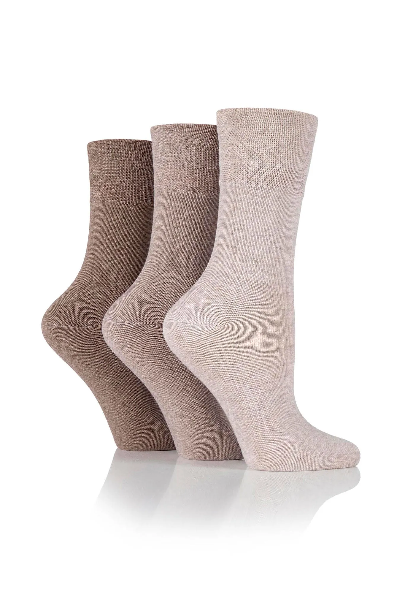 Women's Cotton Diabetic Crew Sock sold by Sock Buy product image thumbnail 3